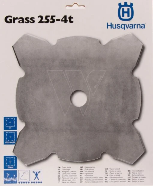 Husqvarna Grasmes 4-tands 255mm 20mm -Husqvarna Verkoop 578443901 2 Husqvarna